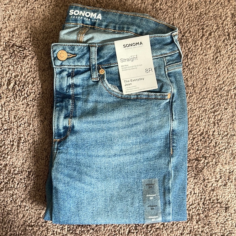 Brand New Sonoma Jeans size 8R